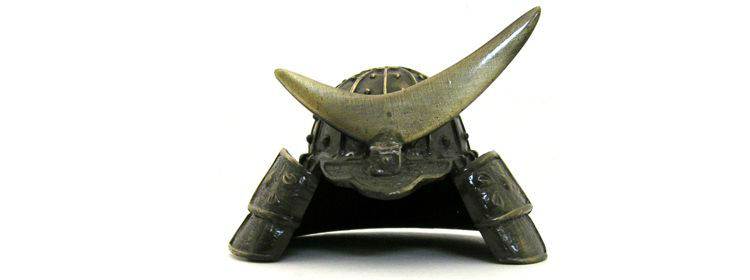 Samurai Helmet Desk Ornament