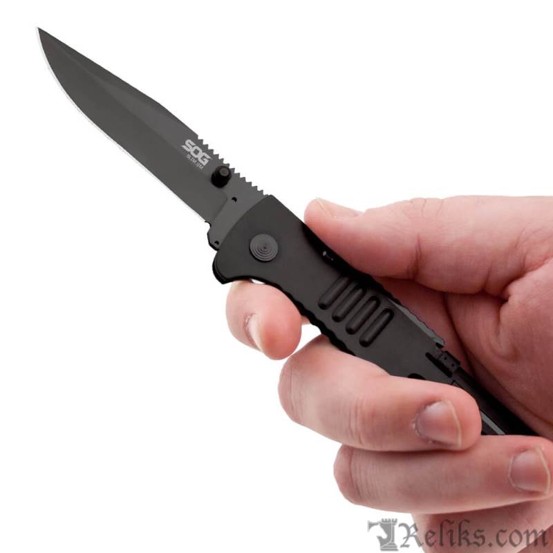 SlimJim Black Knife In Hand
