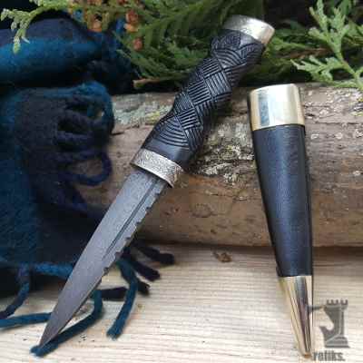 Damascus Sgian Dubh