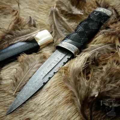 Damascus Sgian Dubh
