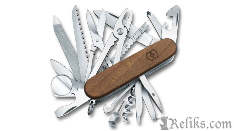 SwissChamp Wood Handle