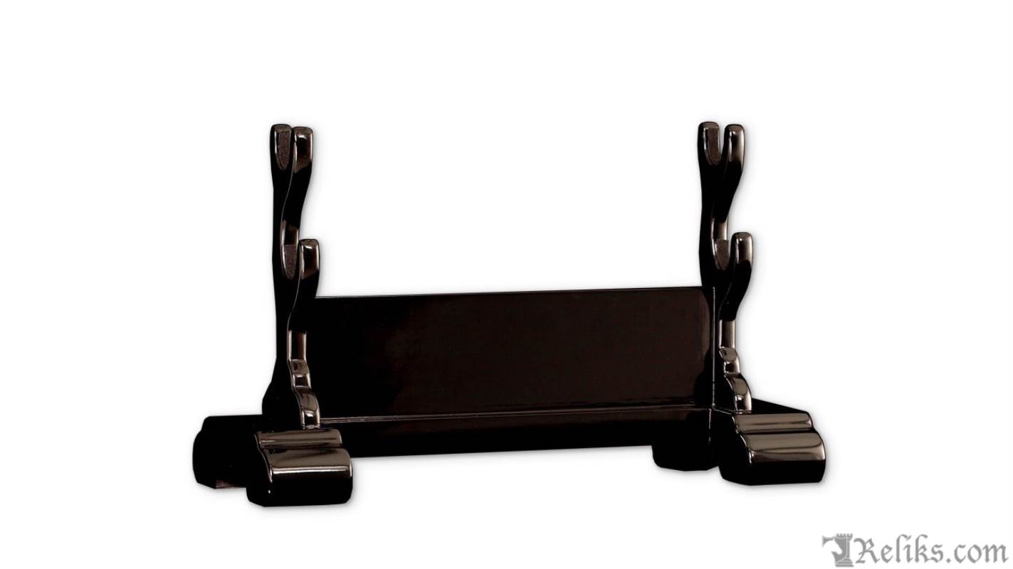 black double sword stand