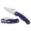 spyderco para military 2 dark blue knife