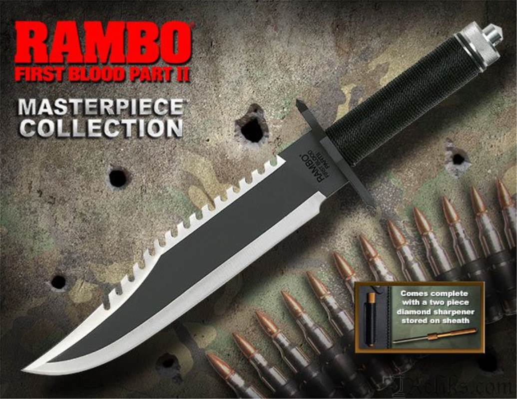 first blood part ii knife