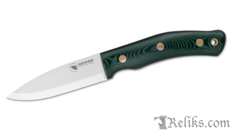 No.10 Green Micarta Knife