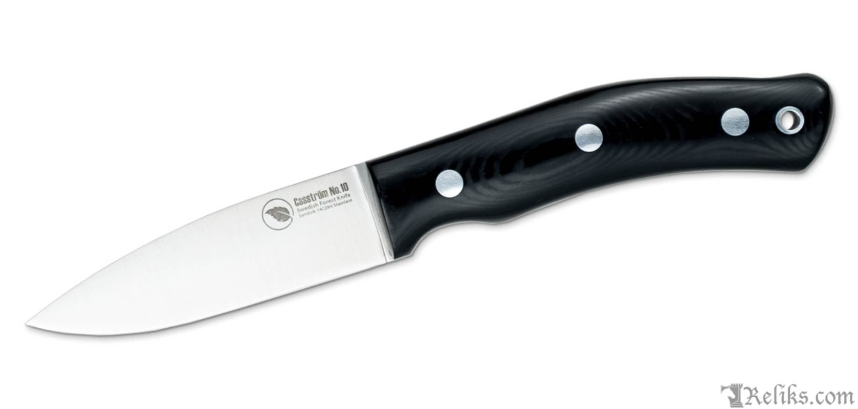 No 10 Black Micarta Knife