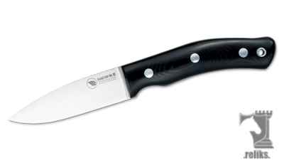 No.10 Black Micarta Bushcraft Knife