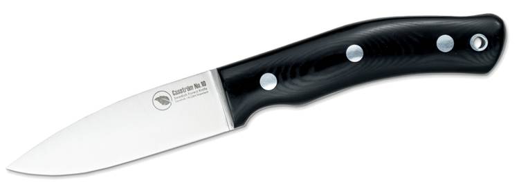 No.10 Black Micarta Bushcraft Knife