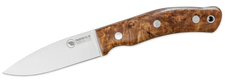 No.10 Stabilised Curly Birch Knife