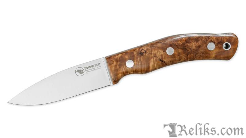 No.10 Stabilised Curly Birch Knife