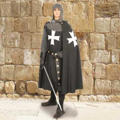 Hospitaller Hooded Cape