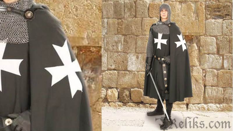 Hospitaller Hooded Cape