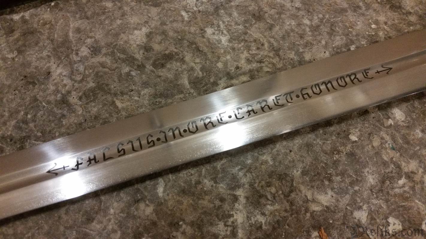 blade inscription