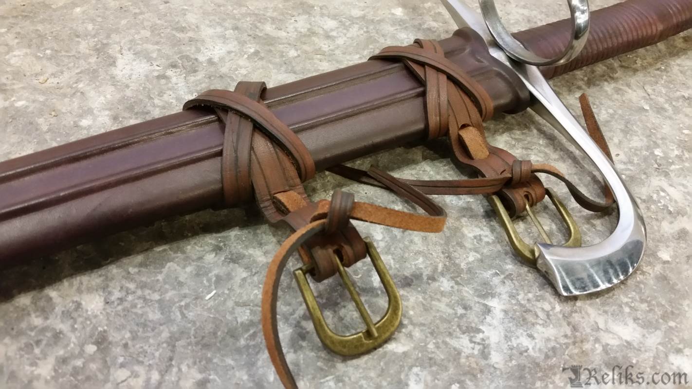 leather scabbard