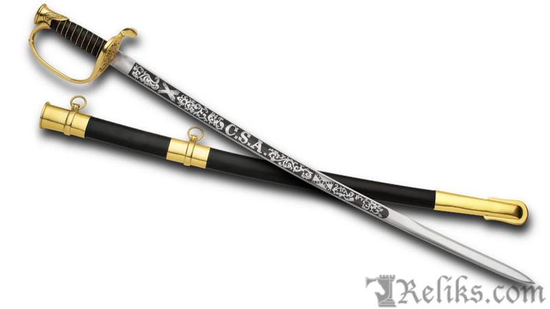 Confederate Staff & Field Officer's Sword