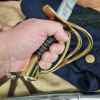 old wristbreaker cavalry saber in hand tilted