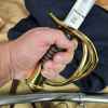 old wristbreaker cavalry saber in hand