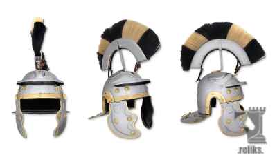Roman Gallic - Black and White Crest