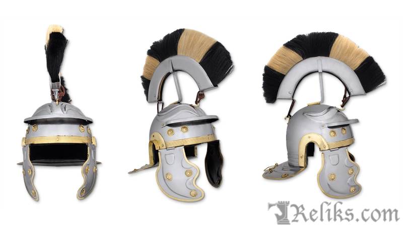 Roman Gallic - Black and White Crest