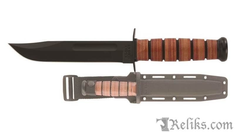 USMC Leather Handled Utility Knife