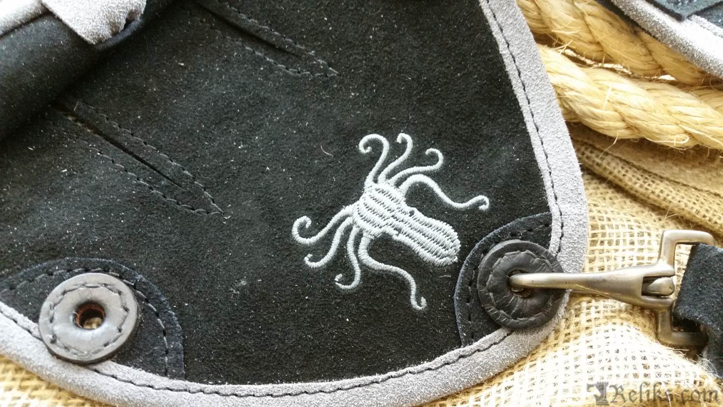 embroidered octopus