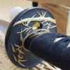 bamboo katana tsuba