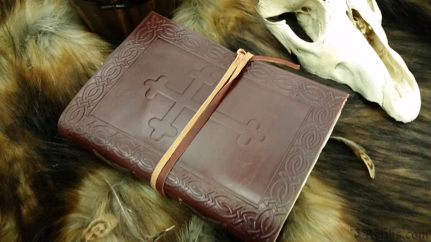 leather medieval journal
