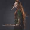 tauriel with knives