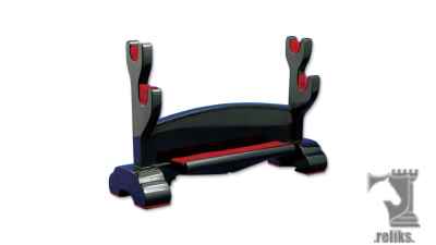 Double Sword Stand - Black