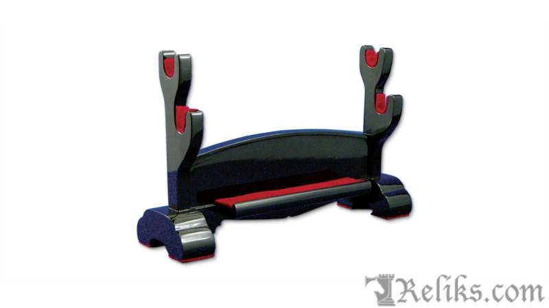 Double Sword Stand - Black