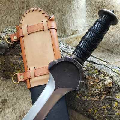 Celtic Leaf Blade Sword