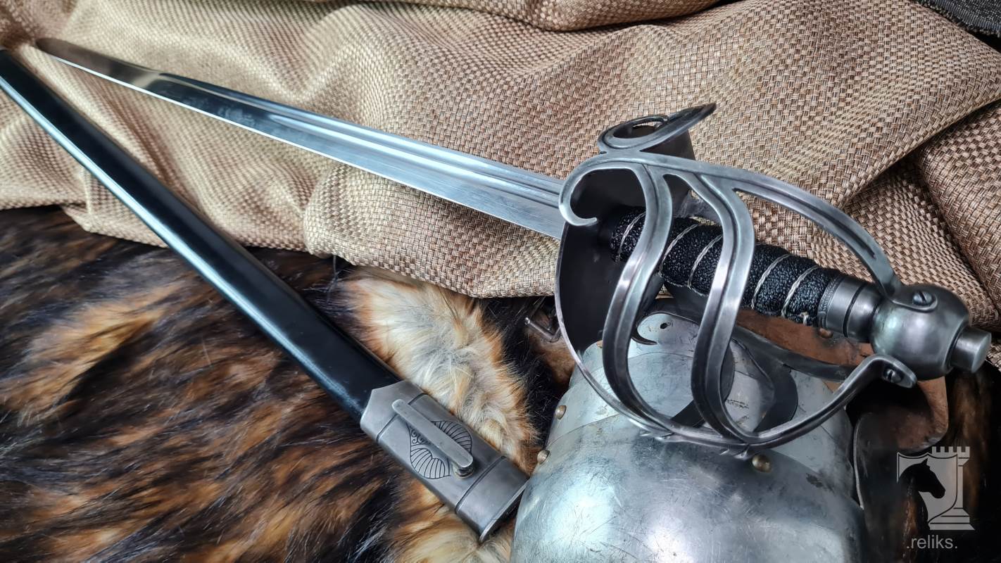English Mortuary Hilt Backsword