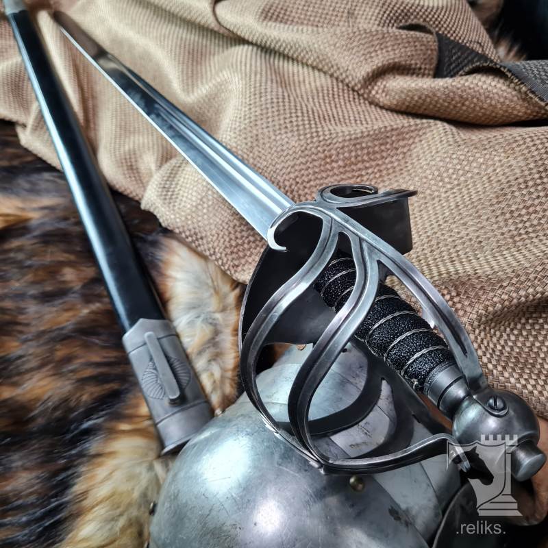 English Mortuary Hilt Backsword