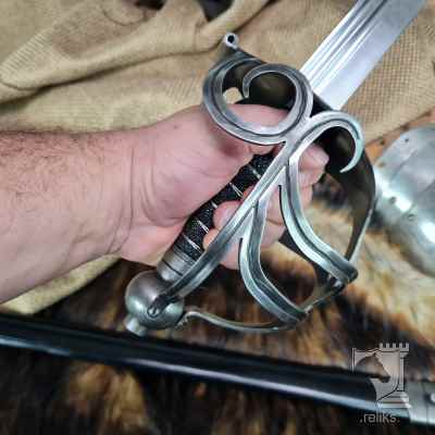 English Mortuary Hilt Backsword