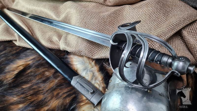 English Mortuary Hilt Backsword