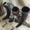 drinking horn with stand