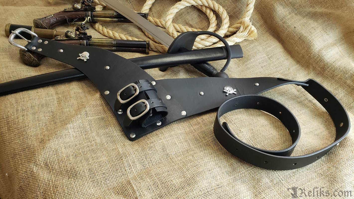 leather pirate belt