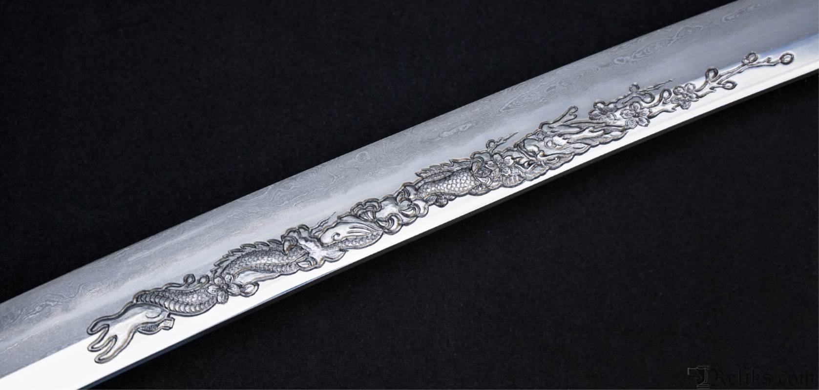 dragon king forge folded katana blade