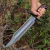 forged pioneer bowie knife