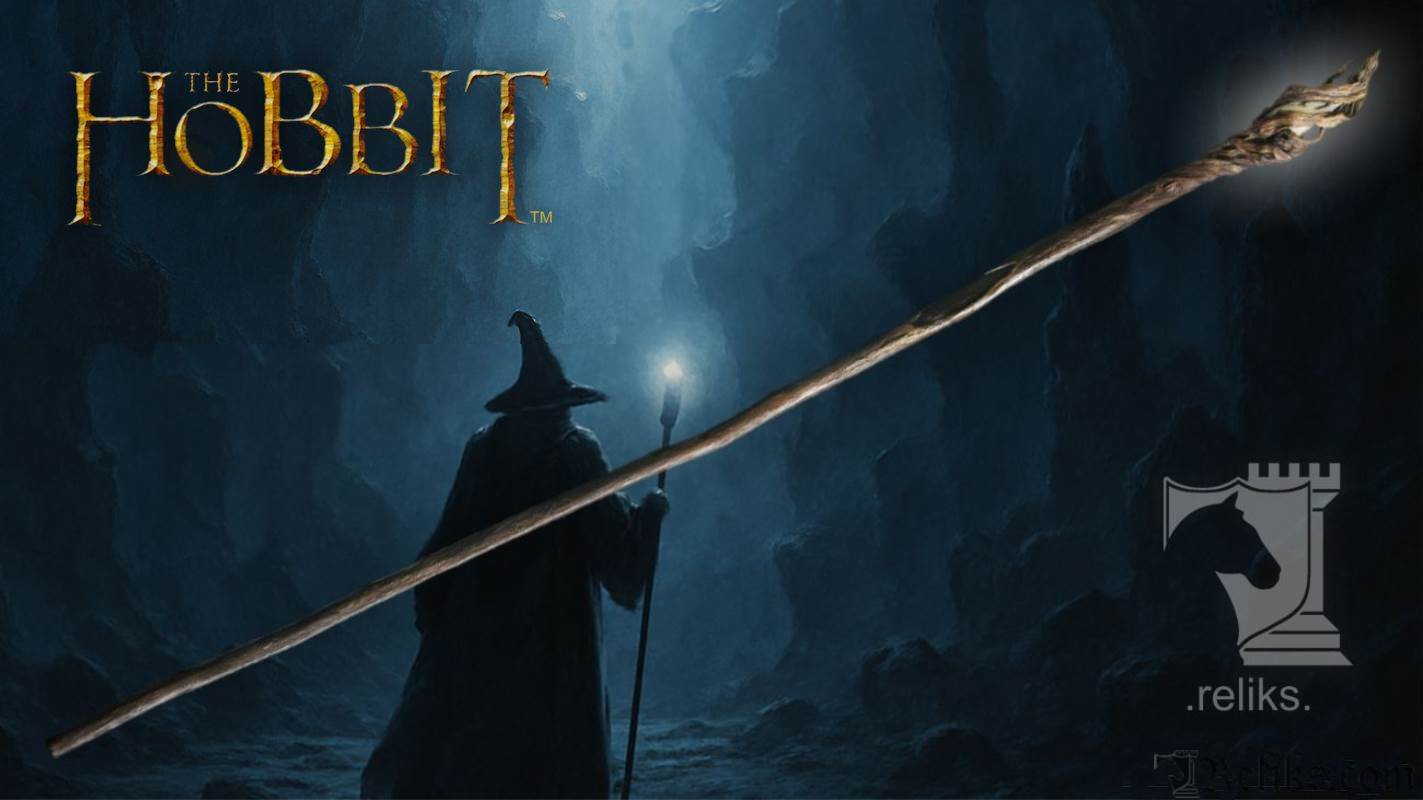 gandalfs illuminating staff the hobbit