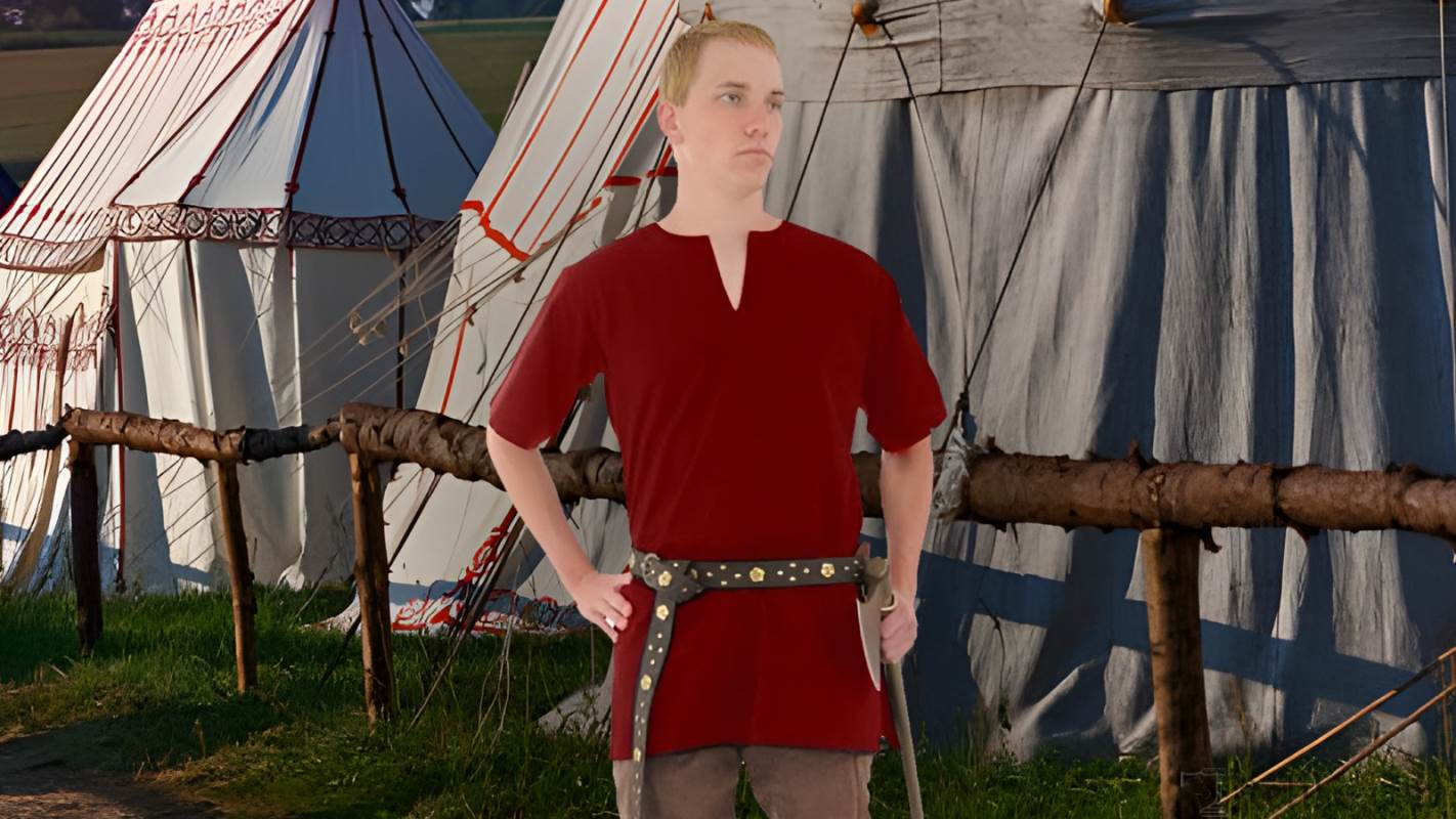 Red Medieval Tunic