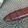 leather scabbard chape