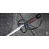 swept hilt rapier black guard