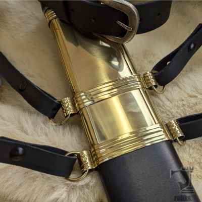 Roman Sword Baldric - Black