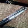 steel harware on scabbard
