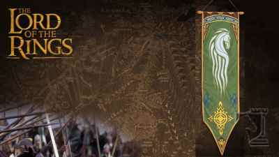 Lord of the Rings Rohan Banner