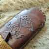 leather scabbard work