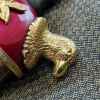 brass eagle head