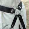 middle ages sword belt black
