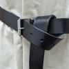 sword belt buckle black
